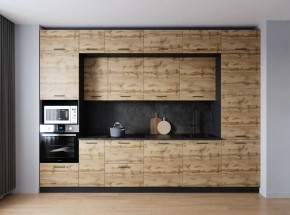 Кухонный гарнитур Крафт 3400 (Стол. 26мм) в Чайковском - chaykovskiy.ok-mebel.com | фото