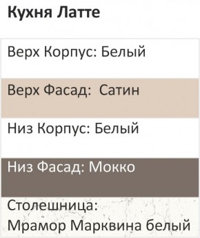 Кухонный гарнитур Латте 2000 (Стол. 38мм) в Чайковском - chaykovskiy.ok-mebel.com | фото 3