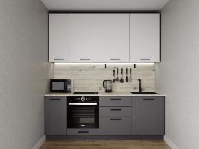Кухонный гарнитур Меренга 2200 h950 (Стол. 26мм) в Чайковском - chaykovskiy.ok-mebel.com | фото