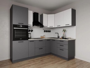 Кухонный гарнитур Меренга 2400*1600 (Стол. 26мм) в Чайковском - chaykovskiy.ok-mebel.com | фото