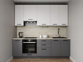 Кухонный гарнитур Меренга 2400 h950 (Стол. 26мм) в Чайковском - chaykovskiy.ok-mebel.com | фото