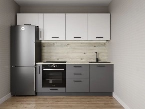 Кухонный гарнитур Меренга 2550 (Стол. 26мм) в Чайковском - chaykovskiy.ok-mebel.com | фото