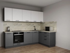Кухонный гарнитур Меренга 2600*1600 (Стол. 38мм) в Чайковском - chaykovskiy.ok-mebel.com | фото