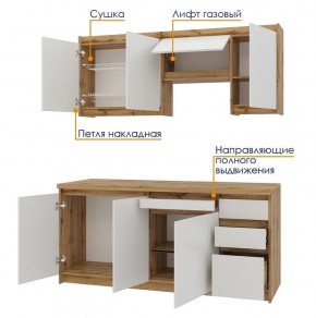 Кухонный гарнитур Ольвия-6 (1.8м) в Чайковском - chaykovskiy.ok-mebel.com | фото 3