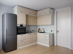 Кухонный гарнитур Шимо 2200*1700 (Стол. 38мм) в Чайковском - chaykovskiy.ok-mebel.com | фото