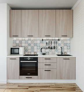 Кухонный гарнитур Шимо 2200 (Стол. 38мм) в Чайковском - chaykovskiy.ok-mebel.com | фото