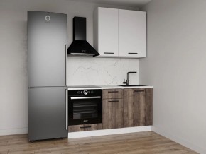 Кухонный гарнитур Старое Дерево 1600 h950 (Стол. 38мм) в Чайковском - chaykovskiy.ok-mebel.com | фото