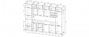 Кухонный гарнитур Старое Дерево 3400 (Стол. 26мм) в Чайковском - chaykovskiy.ok-mebel.com | фото 2