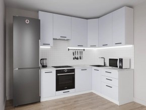 Кухонный гарнитур угловой Смоки 2200*1600 h950 (Стол. 38мм) в Чайковском - chaykovskiy.ok-mebel.com | фото