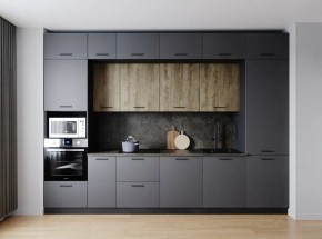 Кухонный гарнитур Умбра 3400 (Стол. 26мм) в Чайковском - chaykovskiy.ok-mebel.com | фото