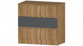 ЛЕНОРА Комод 3 ящика (графит) в Чайковском - chaykovskiy.ok-mebel.com | фото