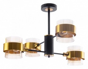 Люстра на штанге Arte Lamp Carlo A8205SP-4BK в Чайковском - chaykovskiy.ok-mebel.com | фото