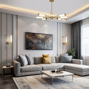 Люстра на штанге Eurosvet Stark 50386 LED латунь в Чайковском - chaykovskiy.ok-mebel.com | фото 3