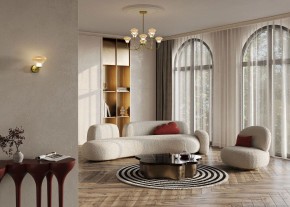 Люстра на штанге Maytoni Dynasty MOD402PL-L20BS3K в Чайковском - chaykovskiy.ok-mebel.com | фото 5