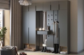МЕБЕЛЬСОН К32 Прихожая (графит) в Чайковском - chaykovskiy.ok-mebel.com | фото