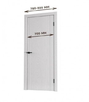 Межкомнатная дверь Bolivar Роялвуд белый (комплект) 700 в Чайковском - chaykovskiy.ok-mebel.com | фото