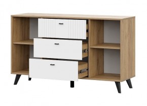МИЛАН Детская (Дуб Золотой/Белый матовый) в Чайковском - chaykovskiy.ok-mebel.com | фото 17