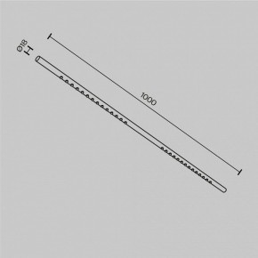 Модульный светильник Maytoni Points C101CL-L1000-24W3-6K-B в Чайковском - chaykovskiy.ok-mebel.com | фото 6
