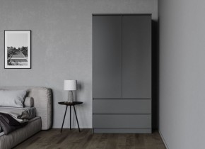 МОРИ МШ 900.1 Шкаф (графит) в Чайковском - chaykovskiy.ok-mebel.com | фото 2