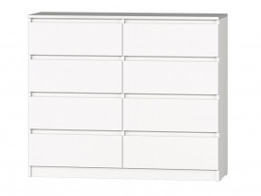 МС "Хилтон" Комод №3 1200 (8 ящ.) белый текстурный в Чайковском - chaykovskiy.ok-mebel.com | фото 2