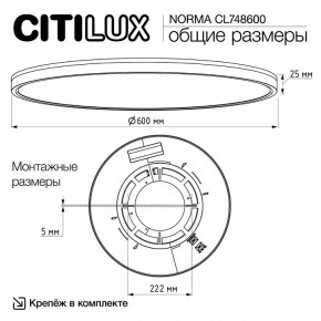 Накладной светильник Citilux Norma CL748600 в Чайковском - chaykovskiy.ok-mebel.com | фото 10