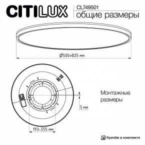 Накладной светильник Citilux NORMA CL749501 в Чайковском - chaykovskiy.ok-mebel.com | фото 12