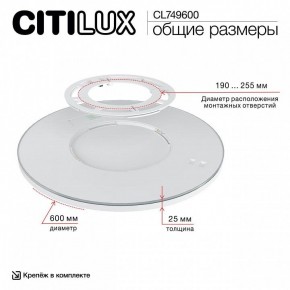 Накладной светильник Citilux NORMA CL749600 в Чайковском - chaykovskiy.ok-mebel.com | фото 12