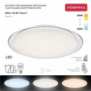 Накладной светильник Эра Классик SPB-6-120-RC Saturn (С) в Чайковском - chaykovskiy.ok-mebel.com | фото 3