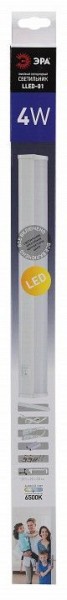 Накладной светильник Эра  LLED-01-04W-6500-W в Чайковском - chaykovskiy.ok-mebel.com | фото 4