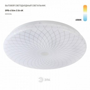 Накладной светильник Эра Slim SPB-6 Slim 3 24-6K в Чайковском - chaykovskiy.ok-mebel.com | фото 2