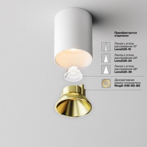 Накладной светильник Maytoni Alfa LED C064CL-8W2.7K-RD-WB в Чайковском - chaykovskiy.ok-mebel.com | фото 3