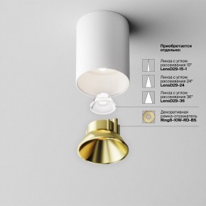 Накладной светильник Maytoni Alfa LED C064CL-8W4K-RD-WB в Чайковском - chaykovskiy.ok-mebel.com | фото 6