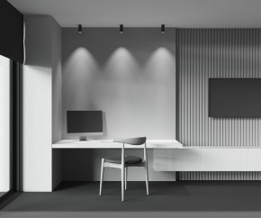 Накладной светильник Maytoni FOCUS LED C056CL-L12B2.7K-W-B в Чайковском - chaykovskiy.ok-mebel.com | фото 5