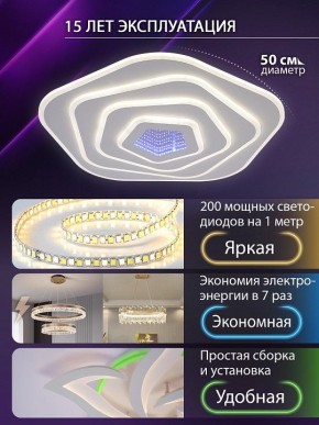 Накладной светильник Natali Kovaltseva PALACE LED LAMPS 81111/4C в Чайковском - chaykovskiy.ok-mebel.com | фото 4