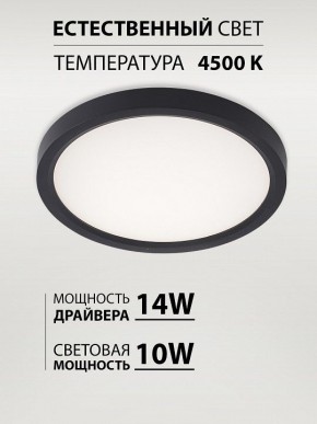 Накладной светильник Natali Kovaltseva PLAIN LED LAMPS 81114/1C в Чайковском - chaykovskiy.ok-mebel.com | фото 3