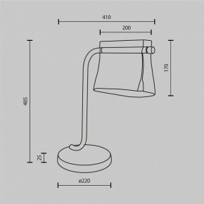 Настольная лампа декоративная Maytoni Cabaret MOD170TL-L8BS3K в Чайковском - chaykovskiy.ok-mebel.com | фото 7