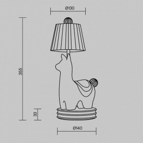 Настольная лампа декоративная Maytoni Senor Alpaca MOD377TL-L5W3K в Чайковском - chaykovskiy.ok-mebel.com | фото 10
