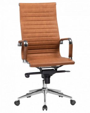 Офисное кресло для руководителей DOBRIN CLARK LMR-101F светло-коричневый №321 в Чайковском - chaykovskiy.ok-mebel.com | фото
