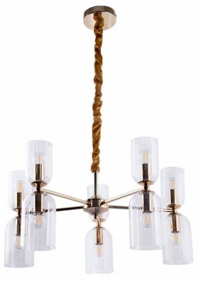 Подвесная люстра Arte Lamp Charm A1623LM-10GO в Чайковском - chaykovskiy.ok-mebel.com | фото