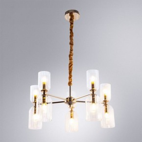 Подвесная люстра Arte Lamp Charm A1623LM-10GO в Чайковском - chaykovskiy.ok-mebel.com | фото 3