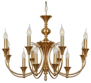 Подвесная люстра Arte Lamp Collinetta A4094LM-12PB в Чайковском - chaykovskiy.ok-mebel.com | фото