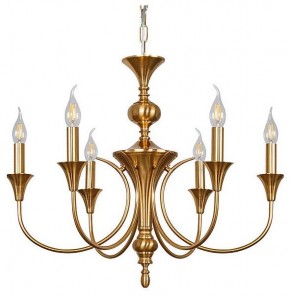 Подвесная люстра Arte Lamp Collinetta A4094LM-6PB в Чайковском - chaykovskiy.ok-mebel.com | фото