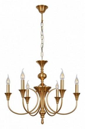 Подвесная люстра Arte Lamp Collinetta A4094LM-6PB в Чайковском - chaykovskiy.ok-mebel.com | фото 2