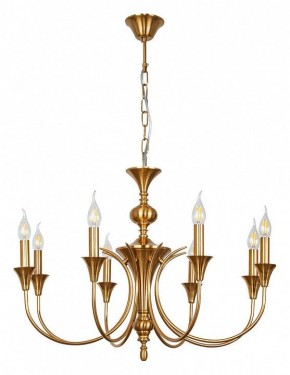 Подвесная люстра Arte Lamp Collinetta A4094LM-8PB в Чайковском - chaykovskiy.ok-mebel.com | фото 2