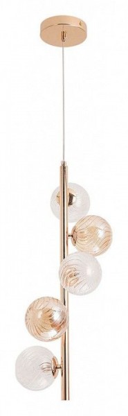 Подвесная люстра Arte Lamp Etereo A5261SP-5GO в Чайковском - chaykovskiy.ok-mebel.com | фото 2