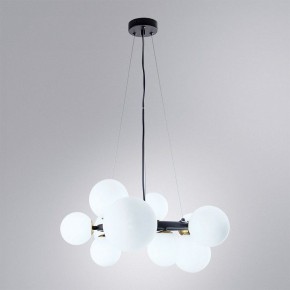 Подвесная люстра Arte Lamp Gemini A2243SP-10BK в Чайковском - chaykovskiy.ok-mebel.com | фото 3