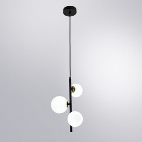 Подвесная люстра Arte Lamp Gemini A2243SP-3BK в Чайковском - chaykovskiy.ok-mebel.com | фото 3