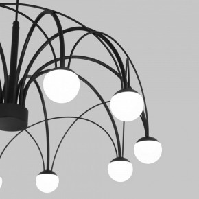 Подвесная люстра Eurosvet Ragno 90034/10 LED черный в Чайковском - chaykovskiy.ok-mebel.com | фото 6