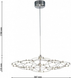 Подвесная люстра Favourite Thinner 4305-6P в Чайковском - chaykovskiy.ok-mebel.com | фото 5