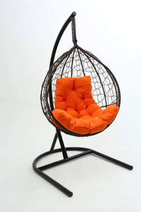 Подвесное кресло Бароло (коричневый/оранжевый) в Чайковском - chaykovskiy.ok-mebel.com | фото